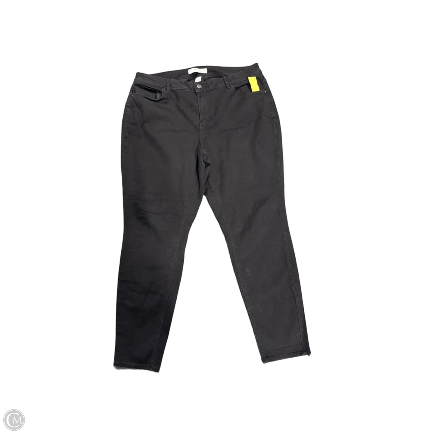 Jeans Skinny By C Est. 1946 In Black, Size: 18