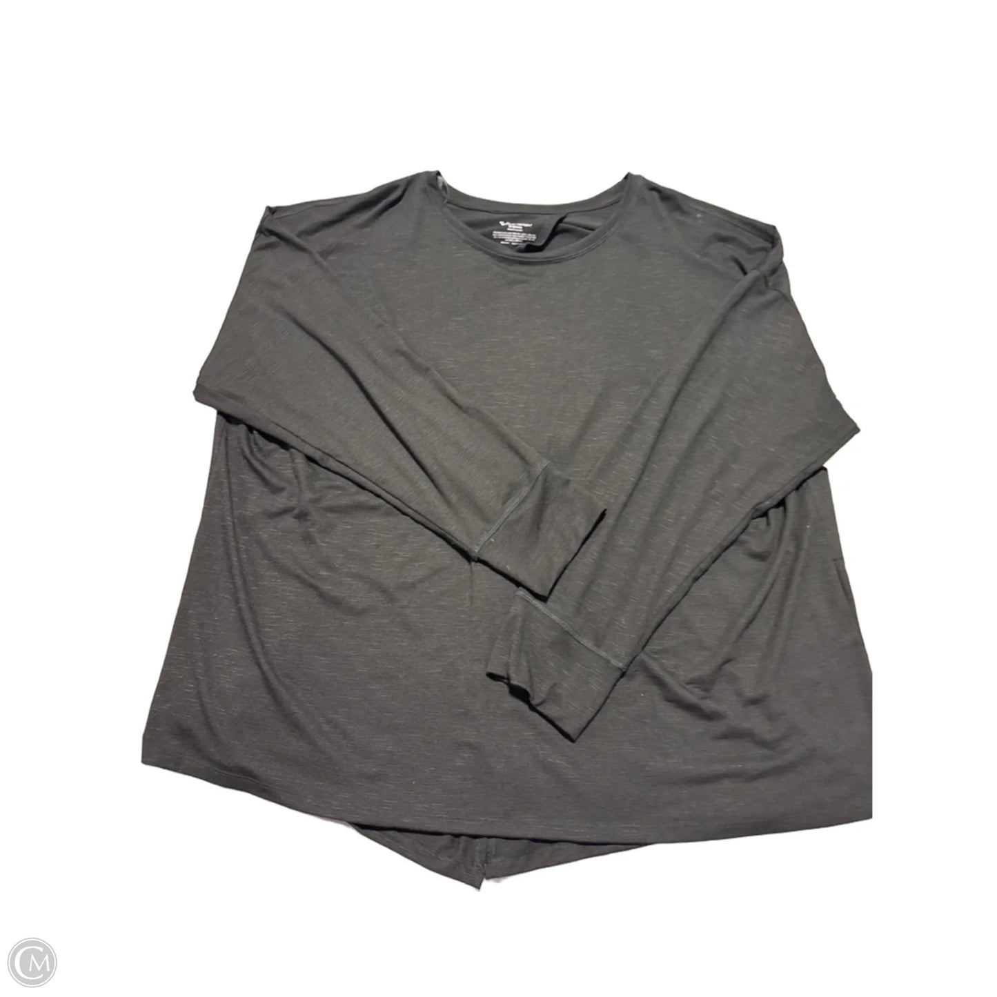 Top Long Sleeve By Xersion In Black, Size: 3x