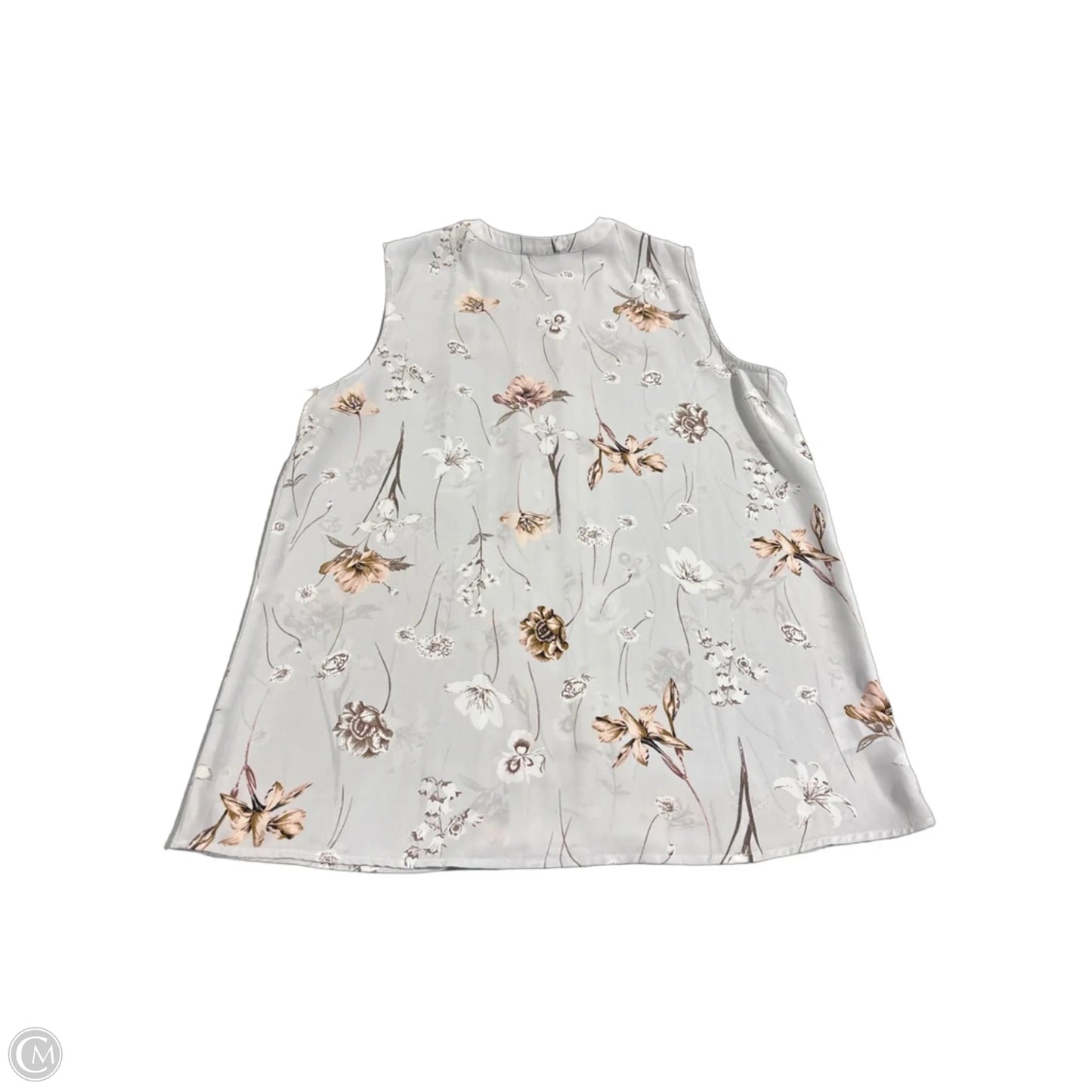 Tank Top By Ann Taylor In Grey, Size: S