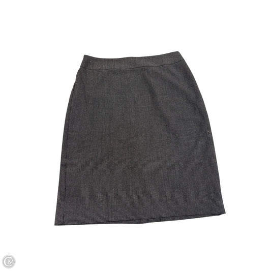 Skirt Midi By Ann Taylor In Grey, Size: 0