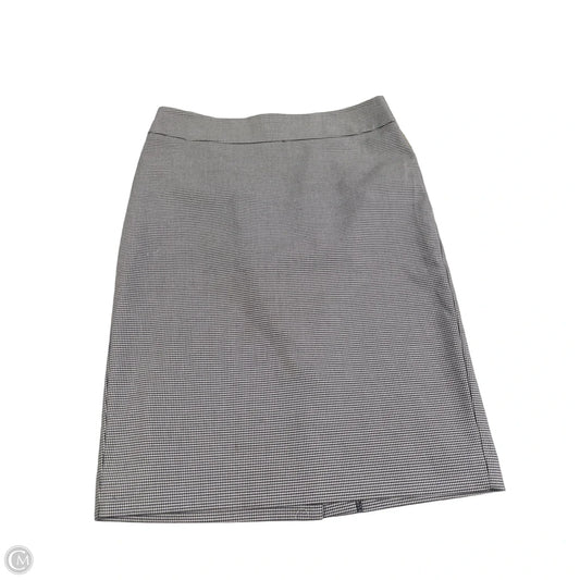 Skirt Midi By Ann Taylor In Grey, Size: 0