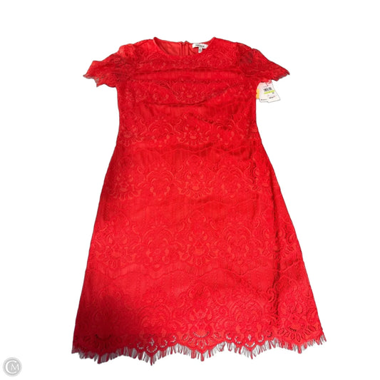 Dress Casual Midi By Kensie In Red, Size: S