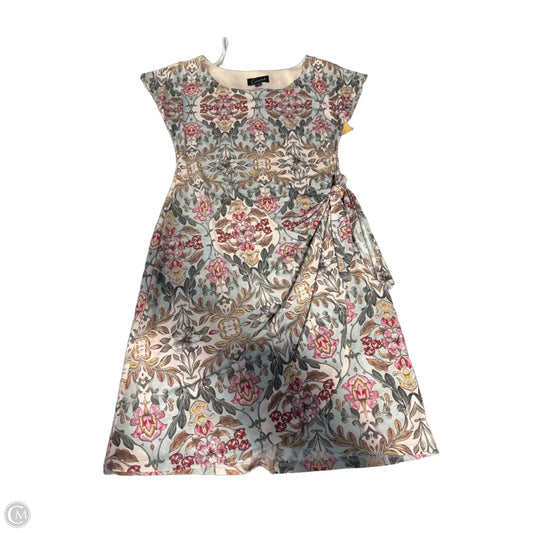 Dress Casual Midi By Connected Apparel In Floral Print, Size: S