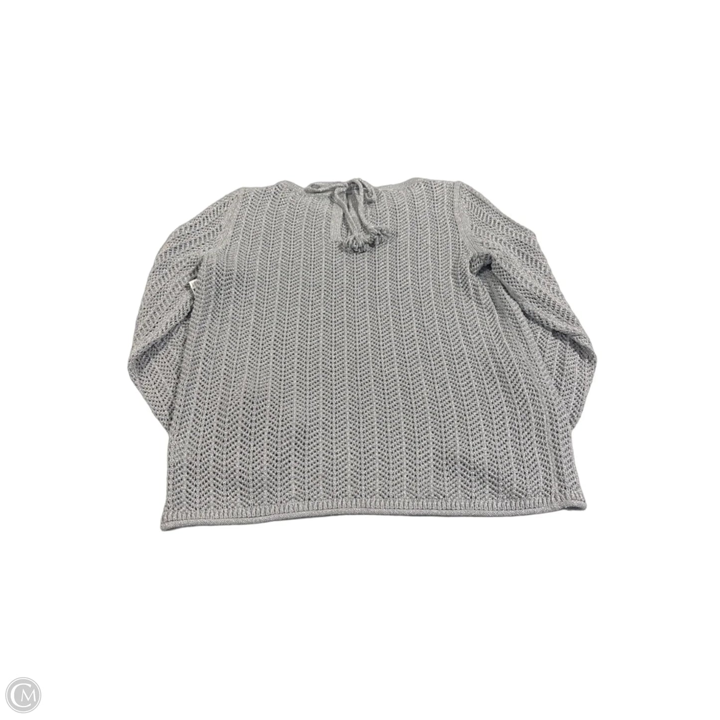 Sweater By Talbots In Silver, Size: S