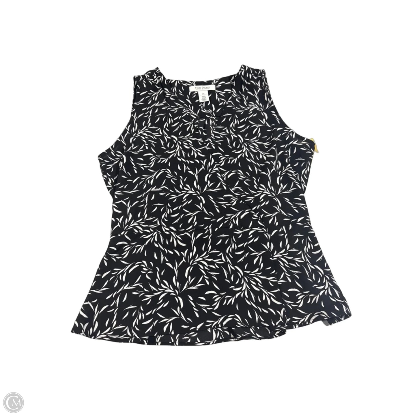 Tank Top By White House Black Market In Black, Size: Xs