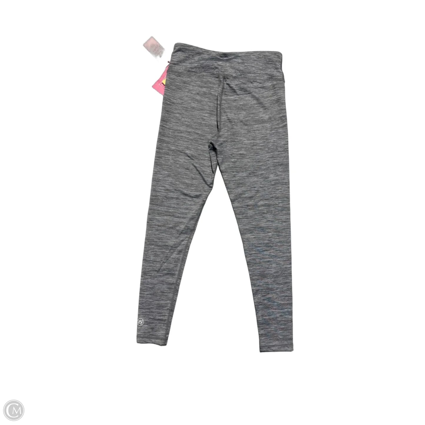 Athletic Leggings By Lauren James In Grey, Size: S