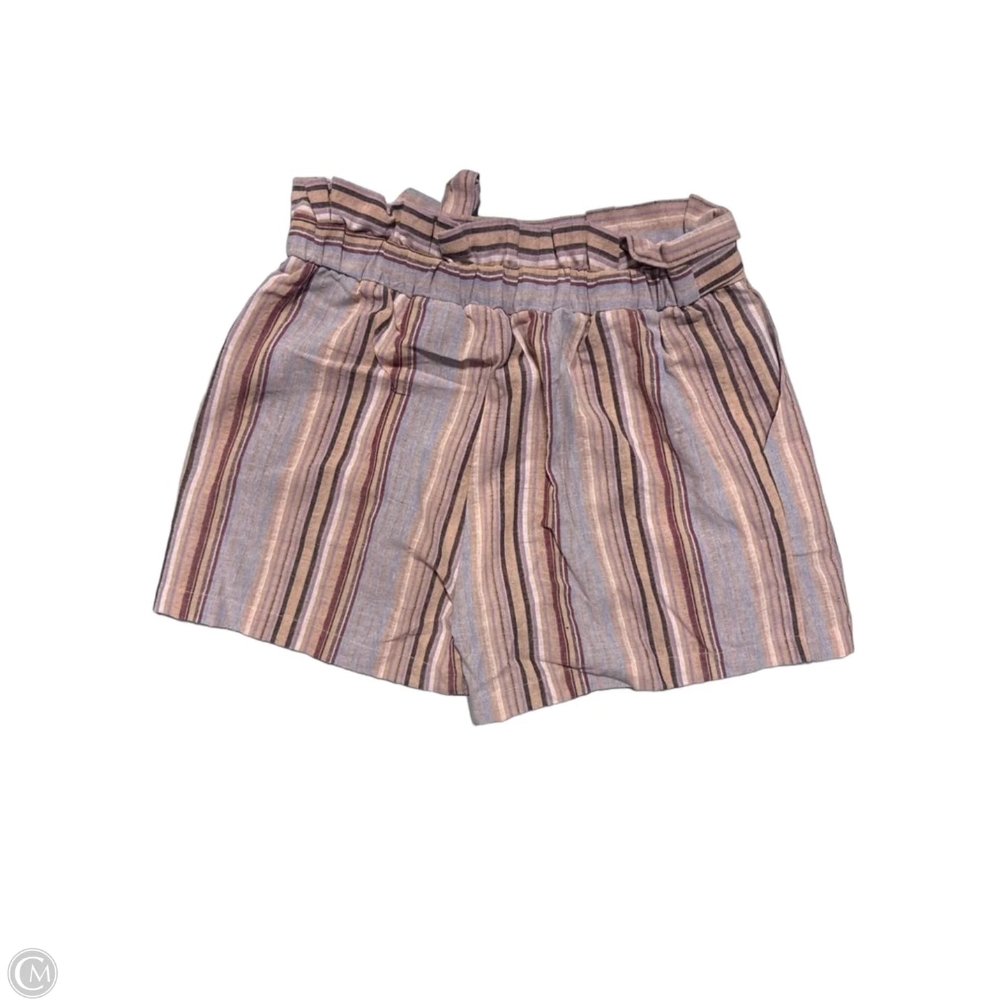 Shorts By Vine & Love In Striped Pattern, Size: M