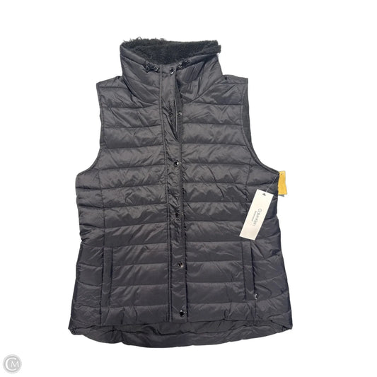 Vest Puffer & Quilted By Calvin Klein In Black, Size: M