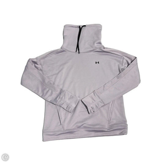 Athletic Sweatshirt Collar By Under Armour In Purple, Size: S