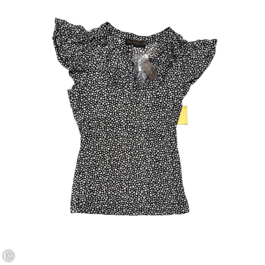 Top Short Sleeve By Cmb In Black, Size: Xs