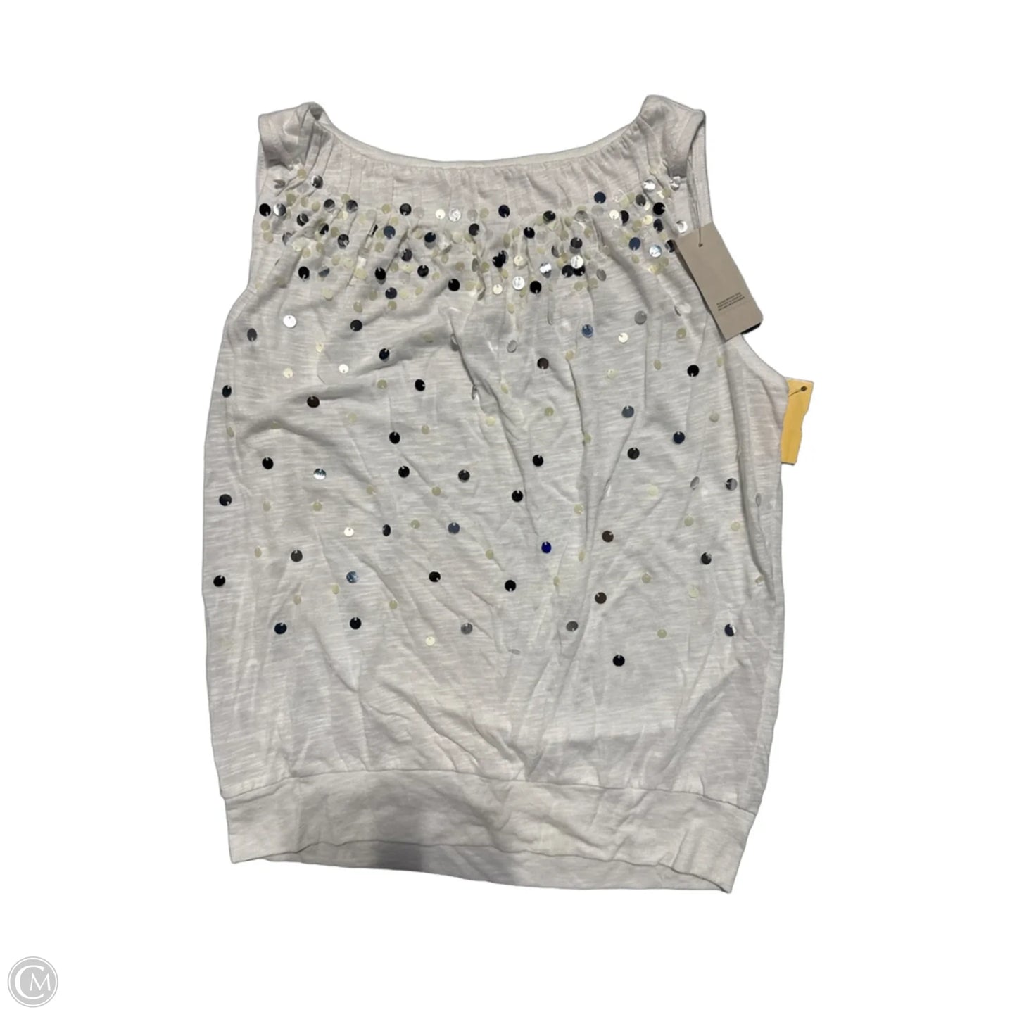 Tank Top By Loft In White, Size: Xs