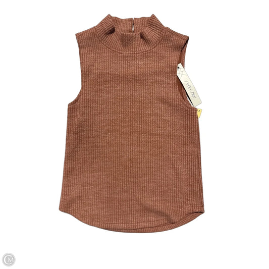 Tank Top By She + Sky In Orange, Size: Xs