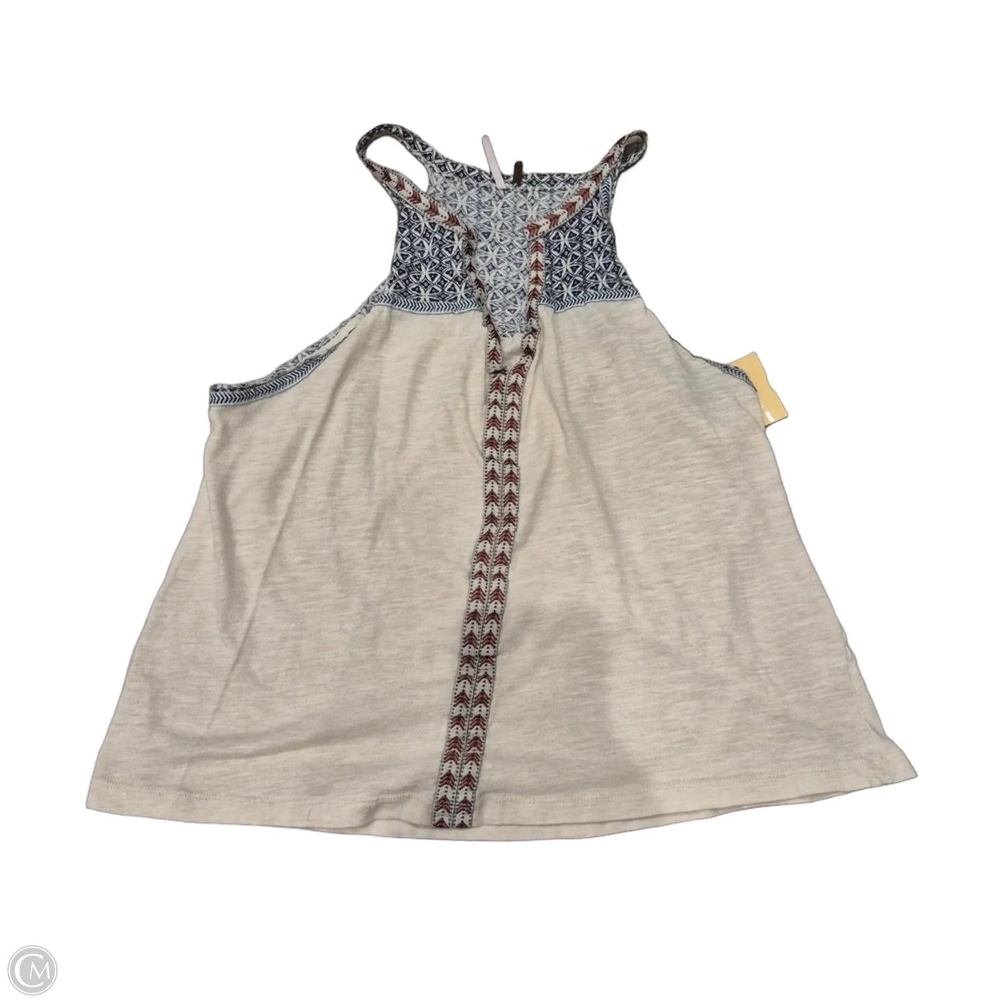 Tank Top By Poof In Cream, Size: M