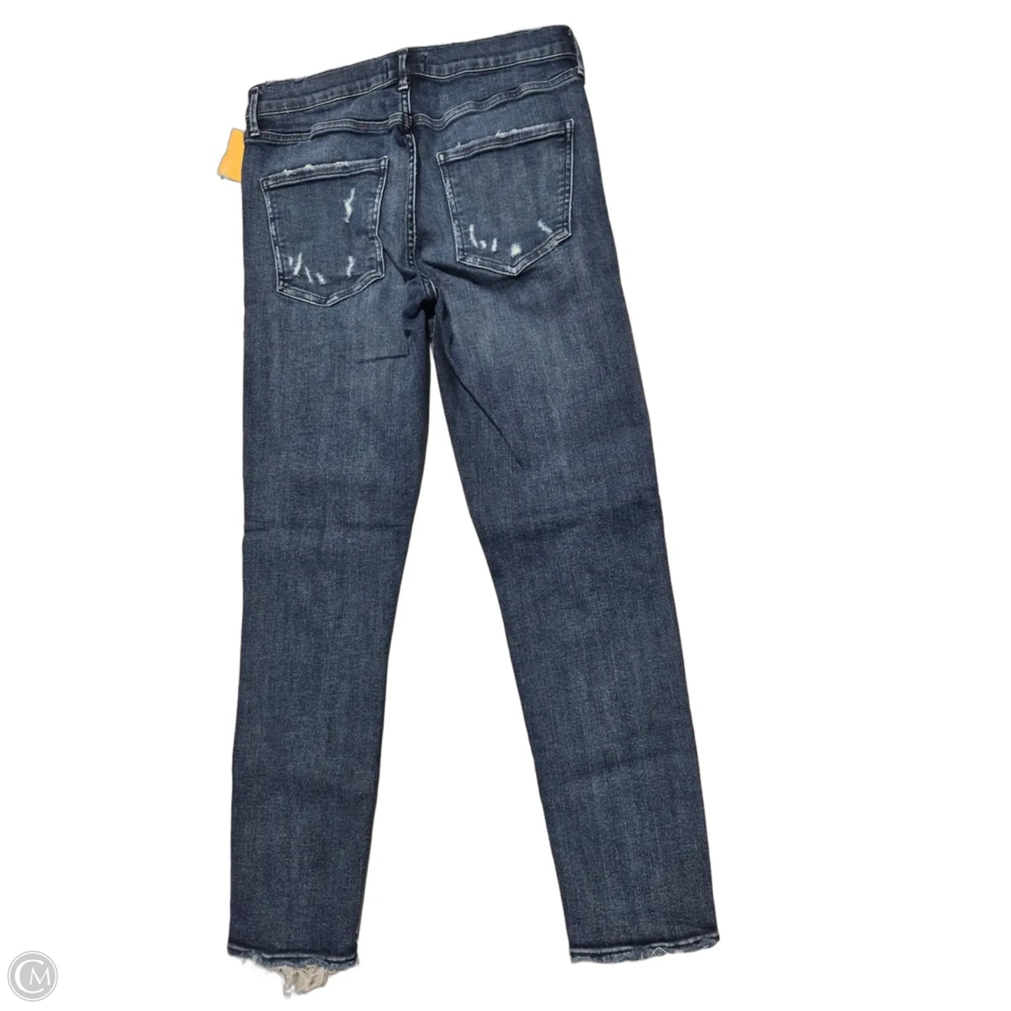 Jeans Straight By Agolde In Blue Denim, Size: 6