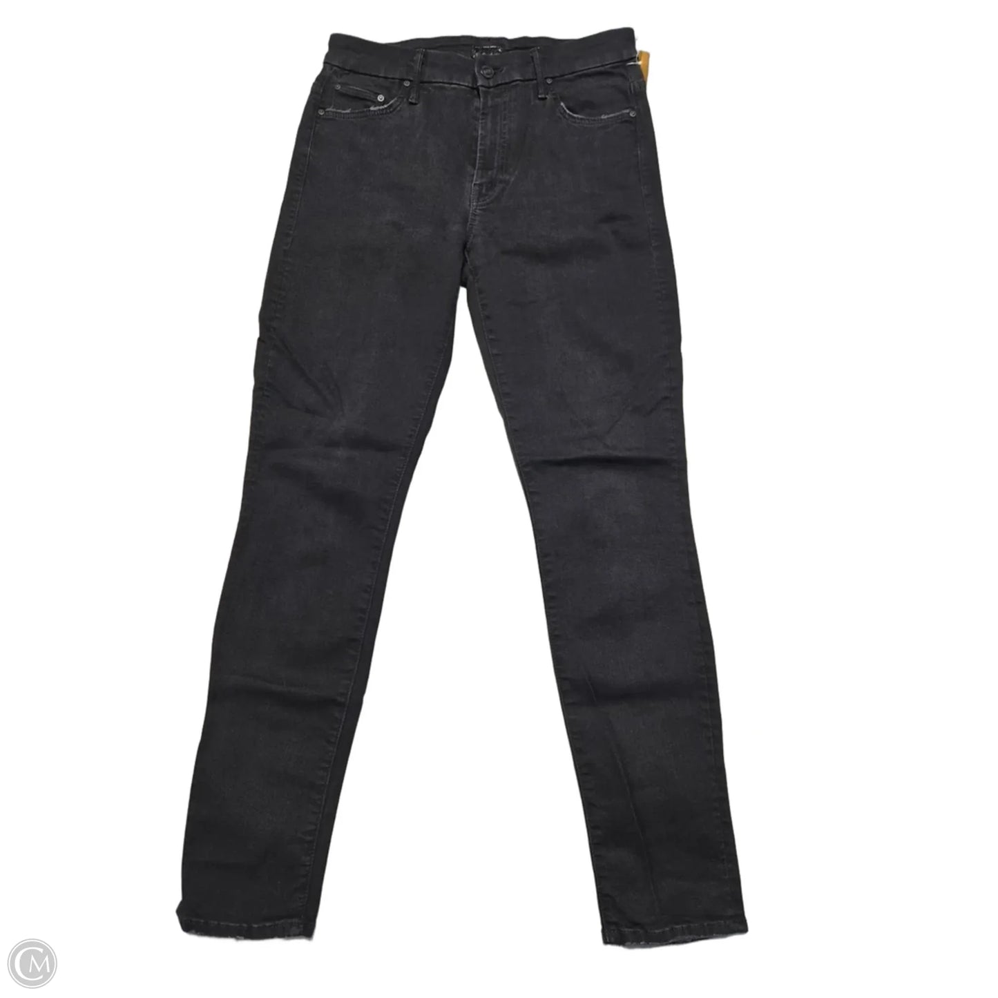 Jeans Skinny By Mother In Black, Size: 6