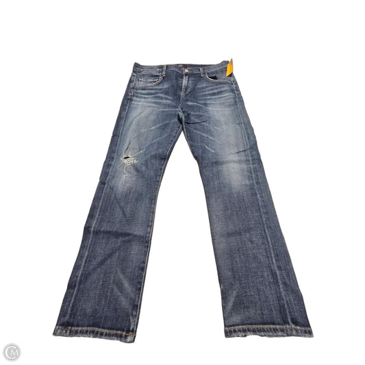 Jeans Skinny By Agolde In Blue Denim, Size: 4