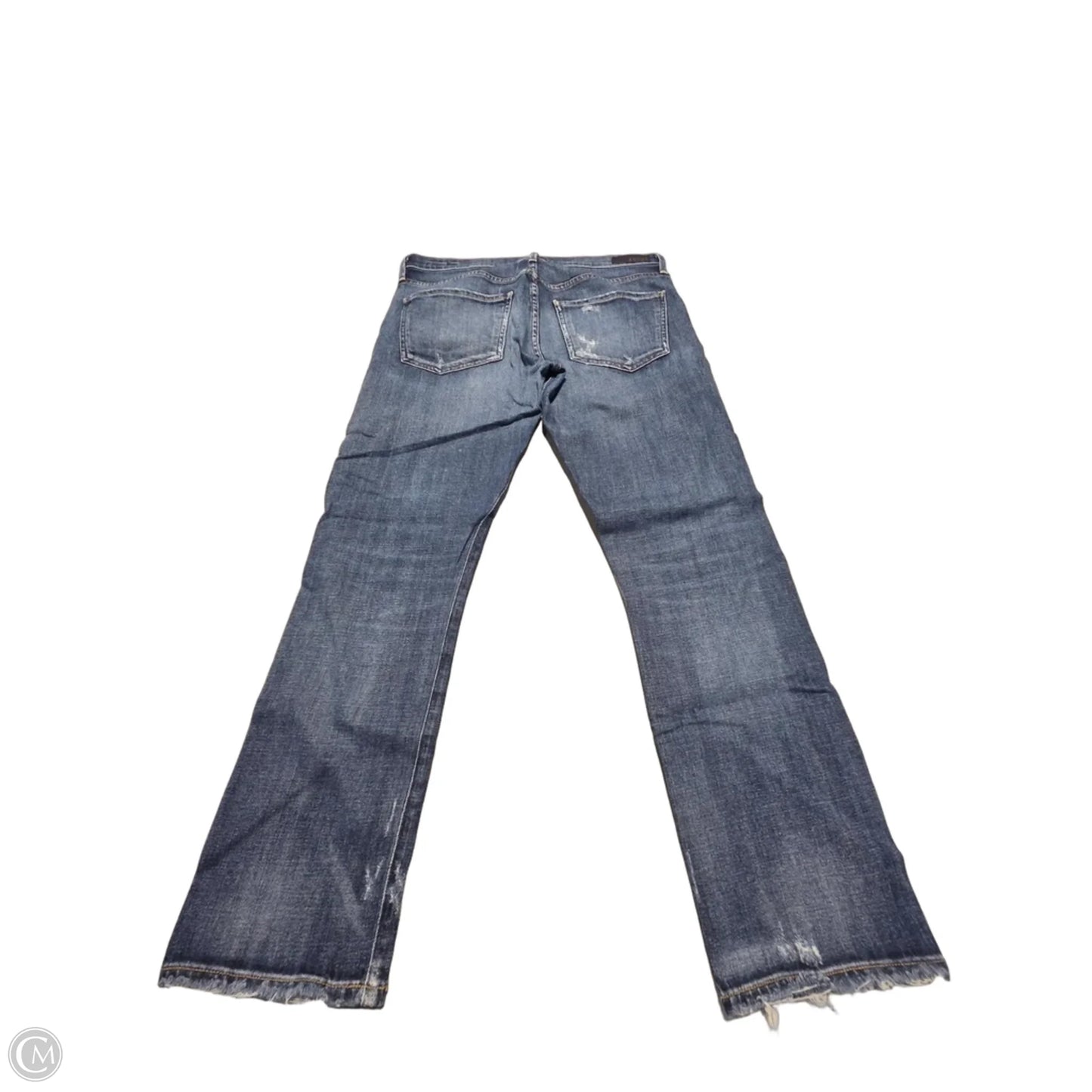 Jeans Skinny By Agolde In Blue Denim, Size: 4