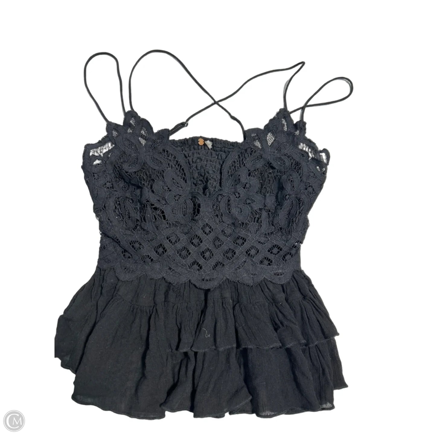 Tank Top By Free People In Black, Size: M