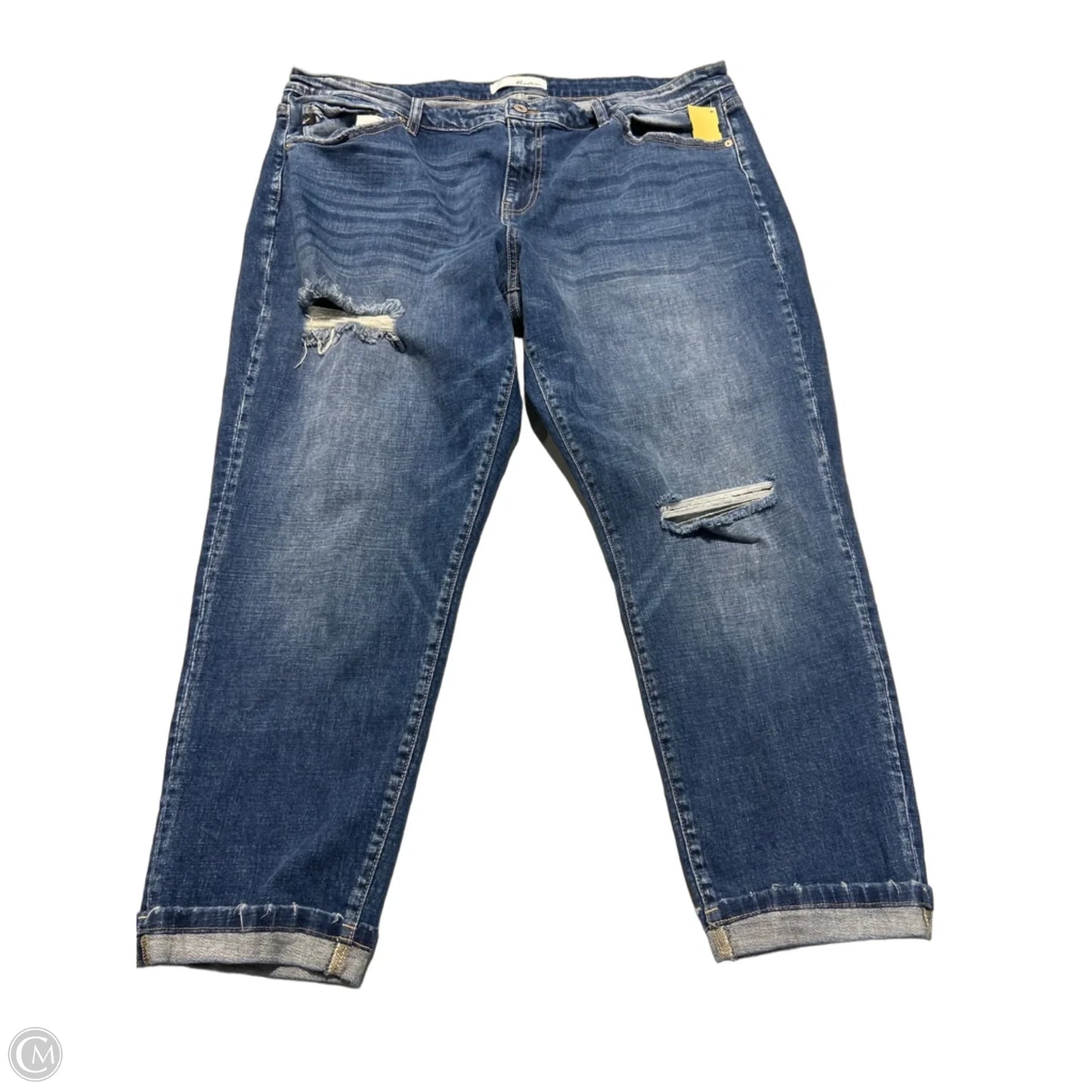 Jeans Skinny By Kancan In Blue, Size: 20
