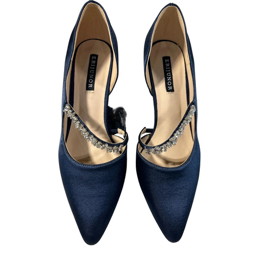 Shoes Heels Kitten By Cmc In Navy, Size: 8