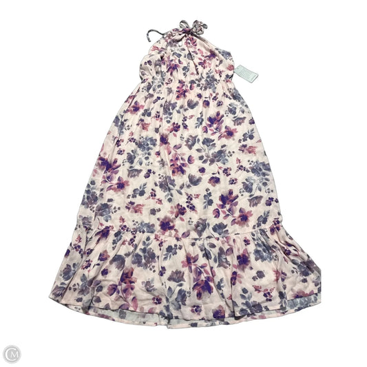 Dress Casual Midi By Collective Concepts In Floral Print, Size: M