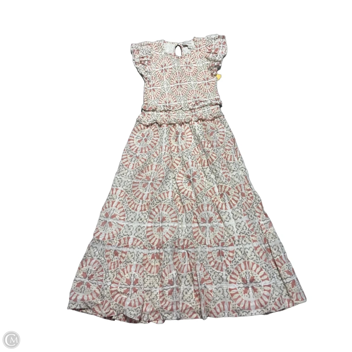 Dress Casual Maxi By Cleobella In Grey & Pink, Size: Xs