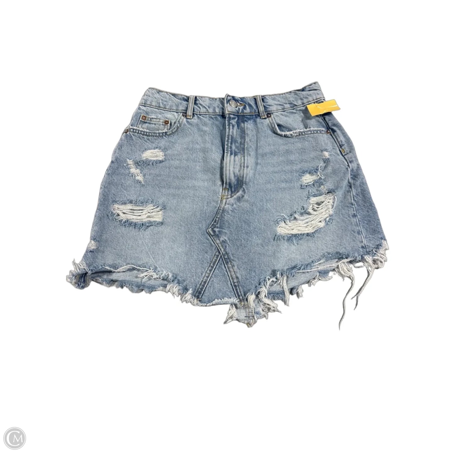 Skirt Mini & Short By Pilcro In Blue, Size: 8