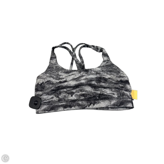 Athletic Bra By Lululemon In Grey, Size: 8