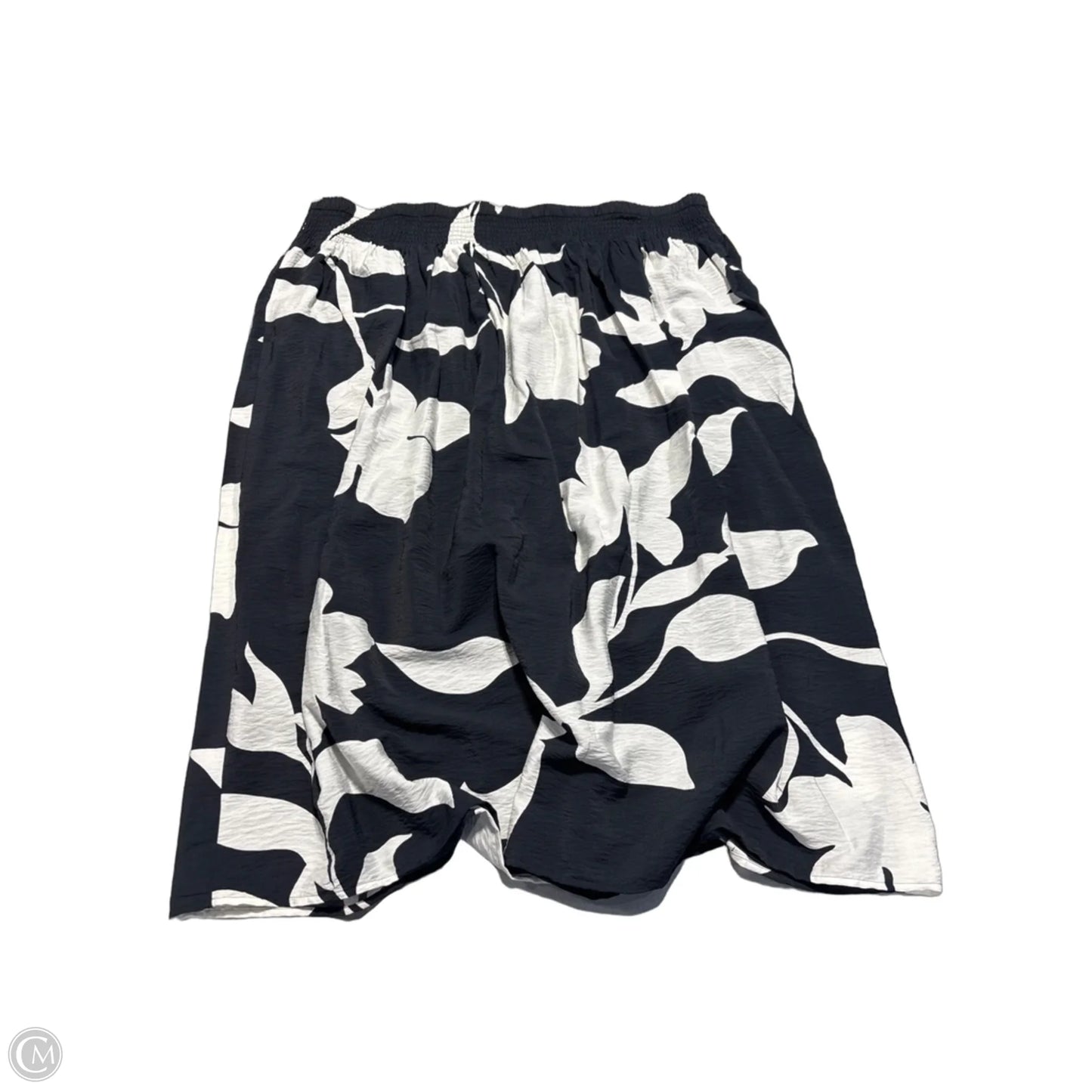 Skirt Maxi By Nine West In Black & White, Size: 3x
