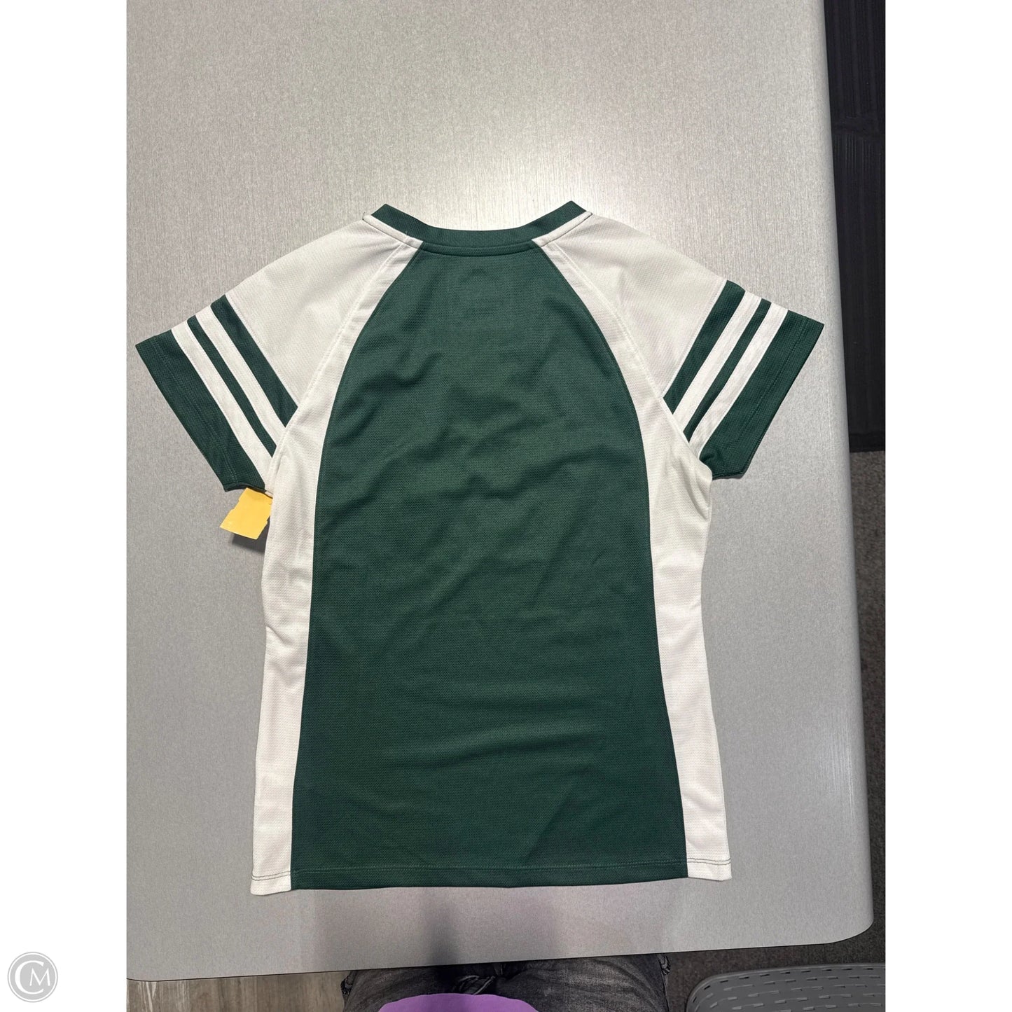 Top Short Sleeve By Majestic In Green, Size: M