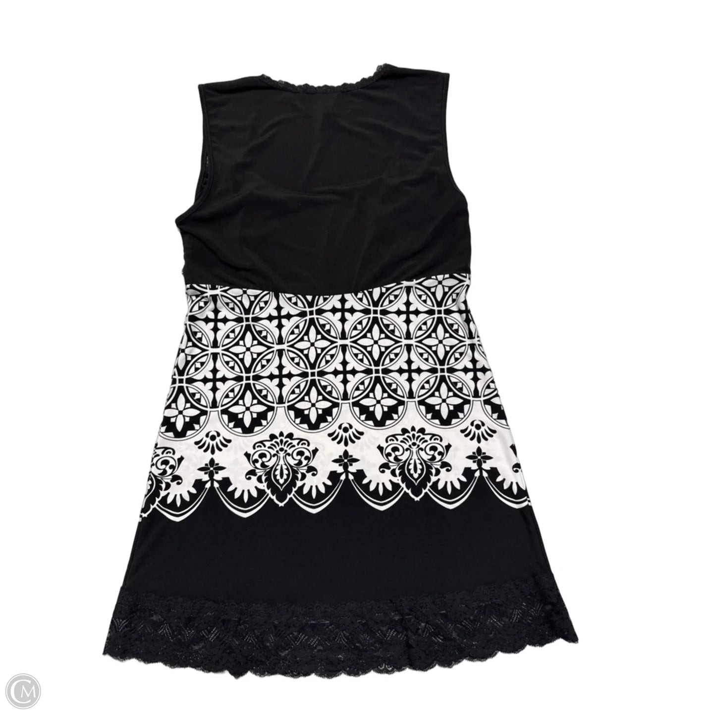 Dress Casual Short By Cme In Black & White, Size: M