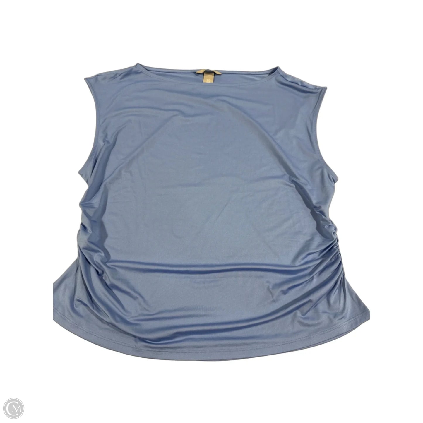 Top Sleeveless By H&m In Blue, Size: Xl