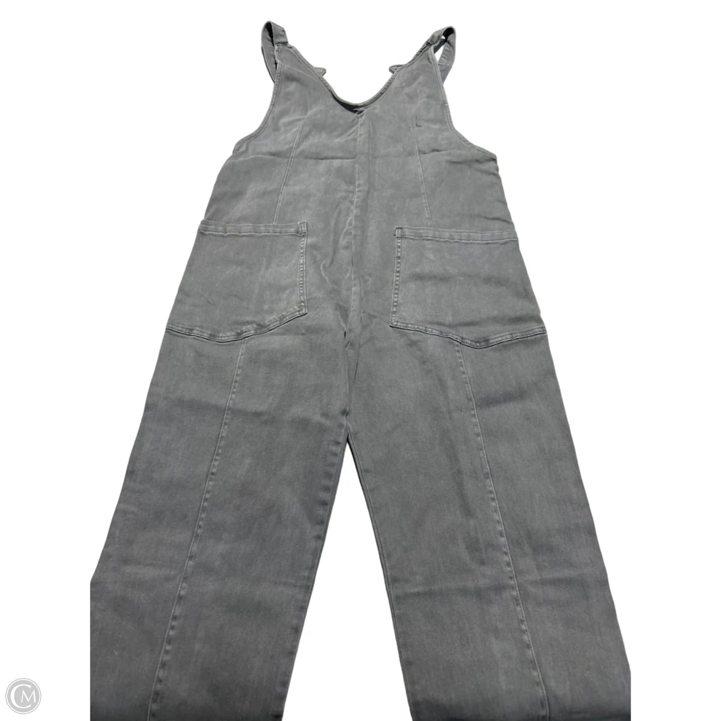 Jumpsuit By Zenana In Grey, Size: L
