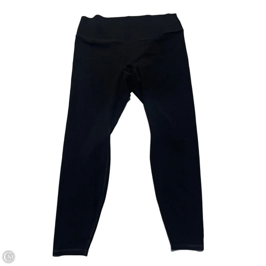 Athletic Leggings By Fabletics In Black, Size: Xl