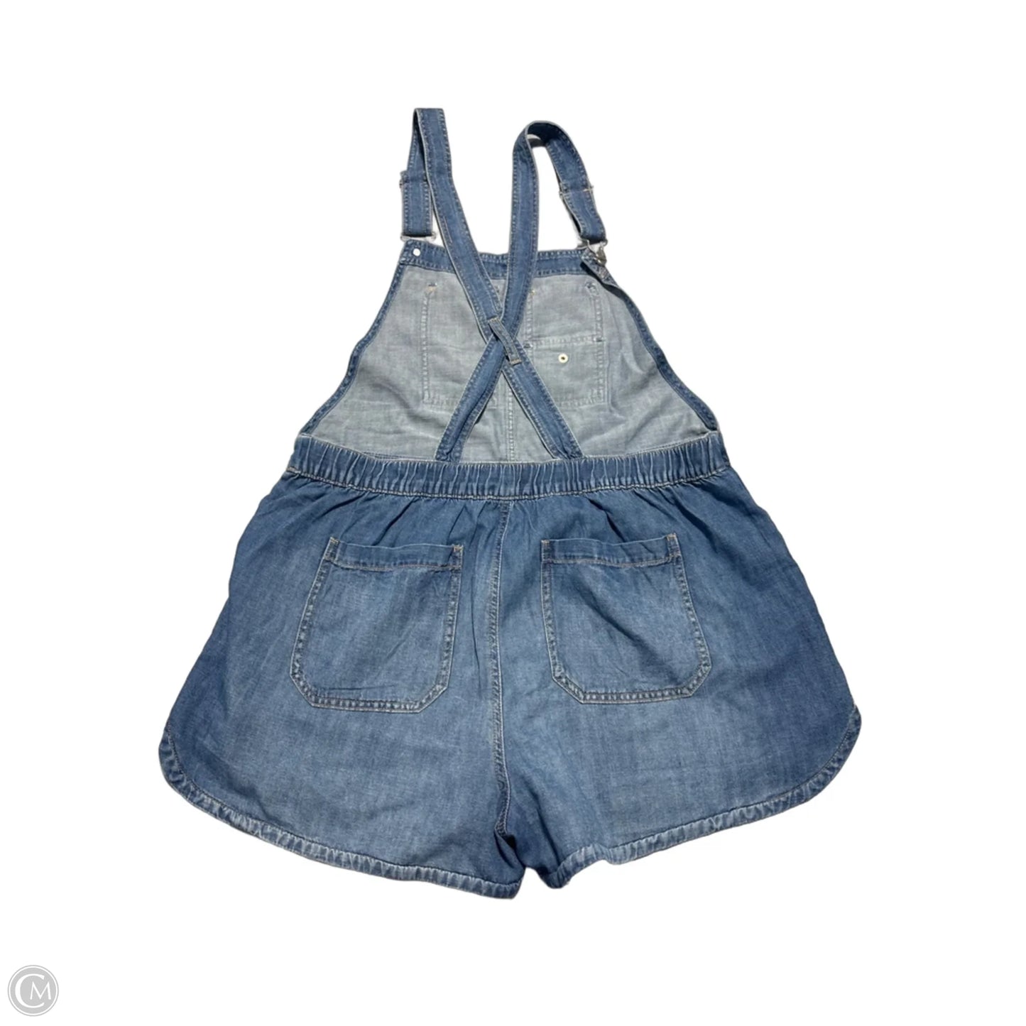 Shortalls By Celebrity Pink In Blue, Size: Xxl
