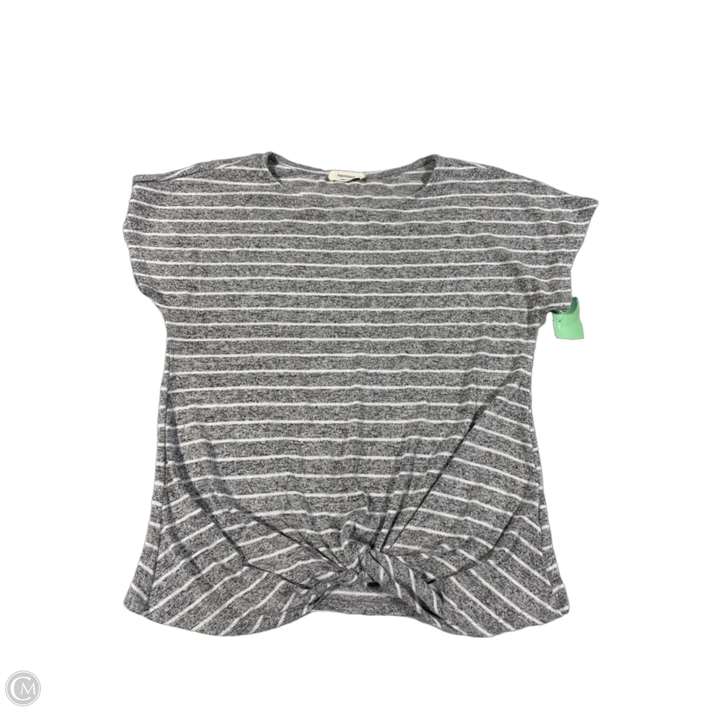 Top Short Sleeve By Heimish Usa In Grey, Size: S