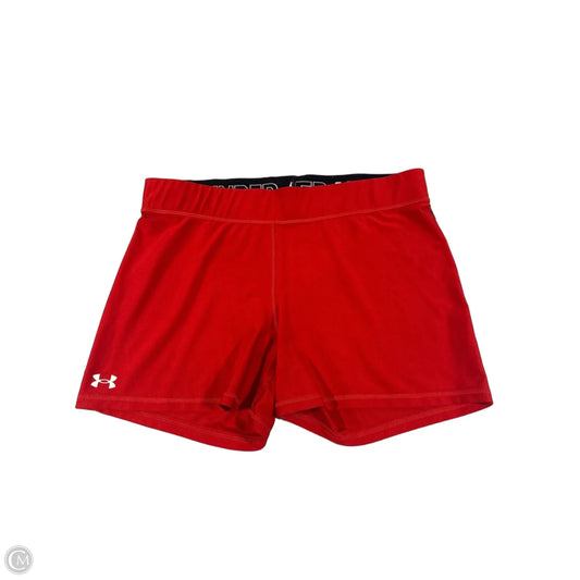 Athletic Shorts By Under Armour In Red, Size: 2x