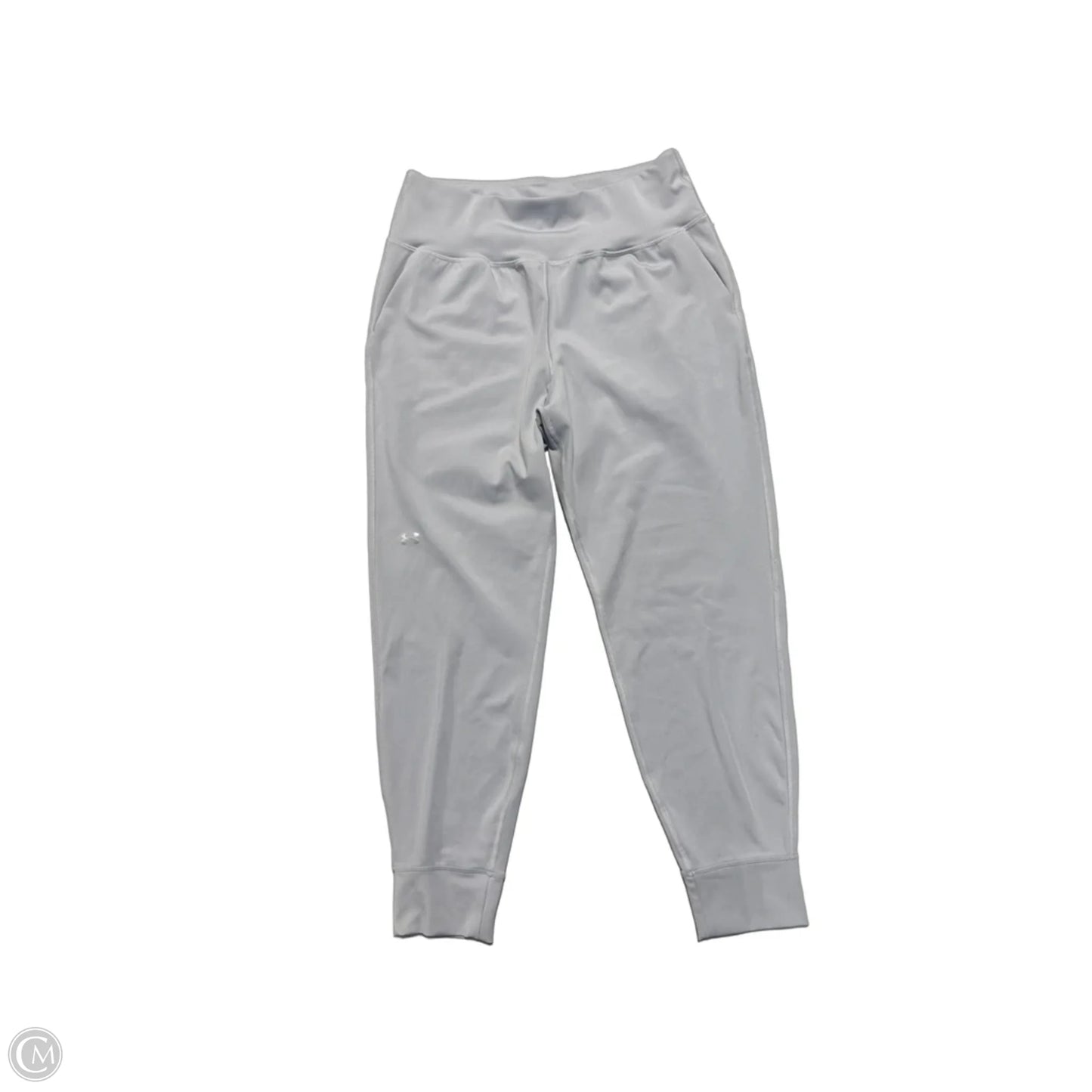 Athletic Pants By Under Armour In Grey, Size: L