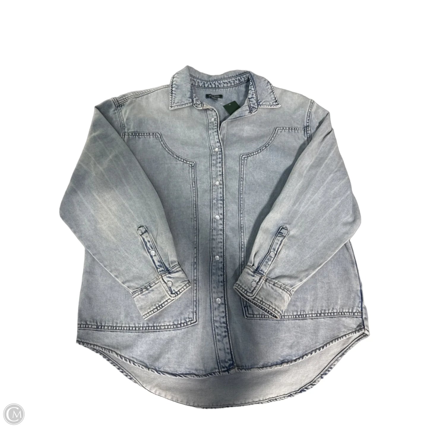 Jacket Denim By Wild Fable In Blue, Size: M
