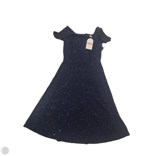 Dress Casual Midi By Cme In Blue, Size: L