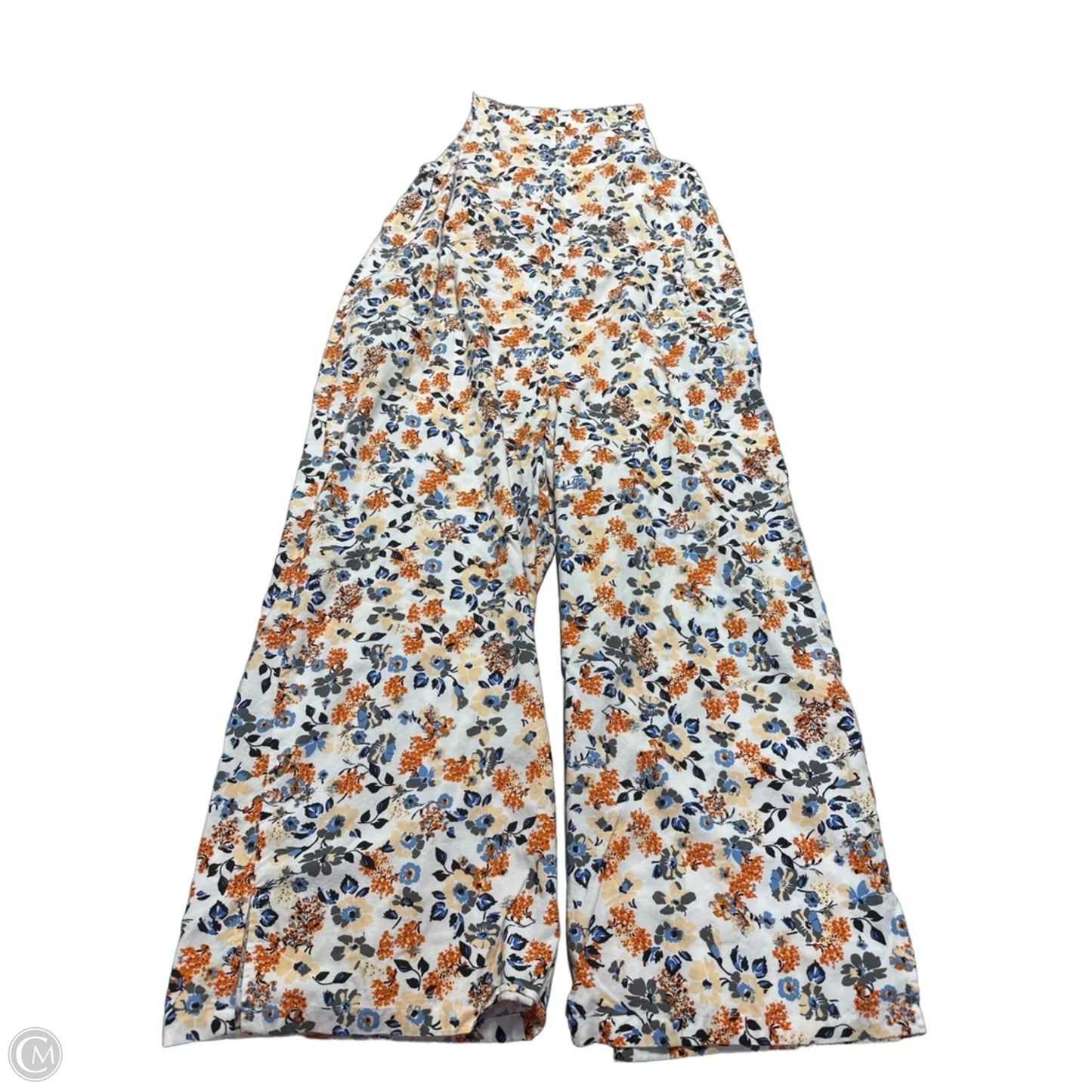 Jumpsuit By Cme In Floral Print, Size: M