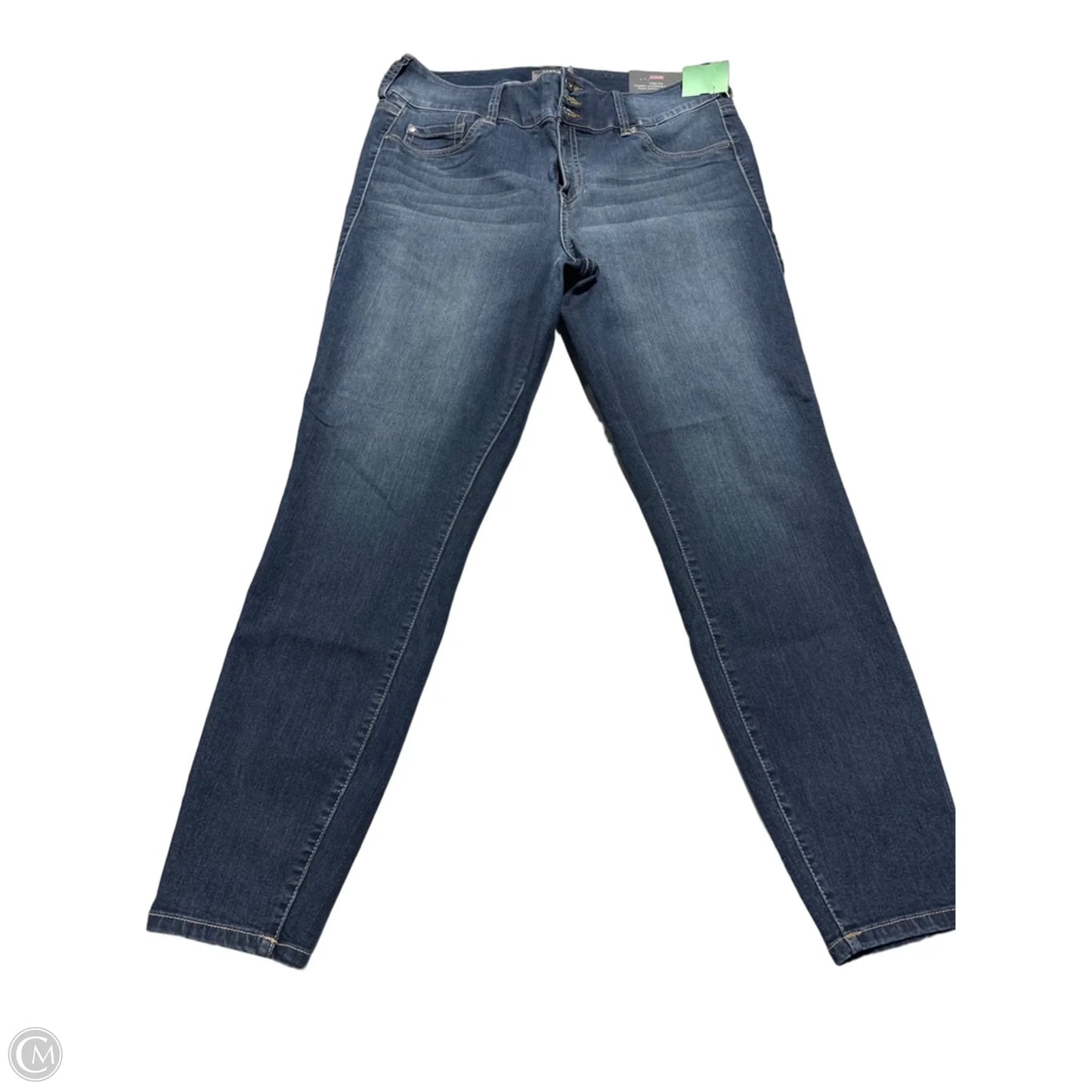 Jeans Skinny By Torrid In Blue, Size: 16