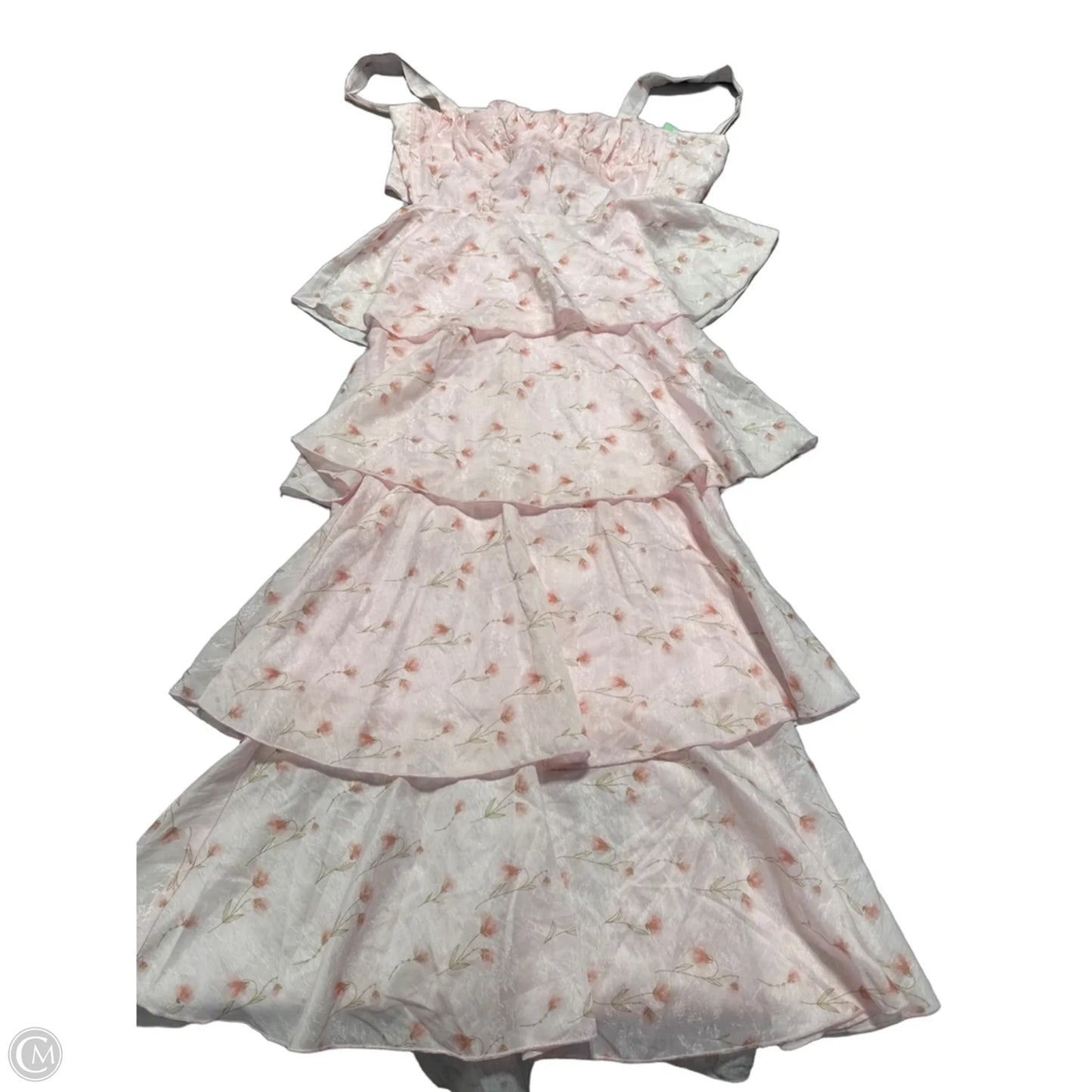 Dress Casual Maxi By Cmc In Pink, Size: S