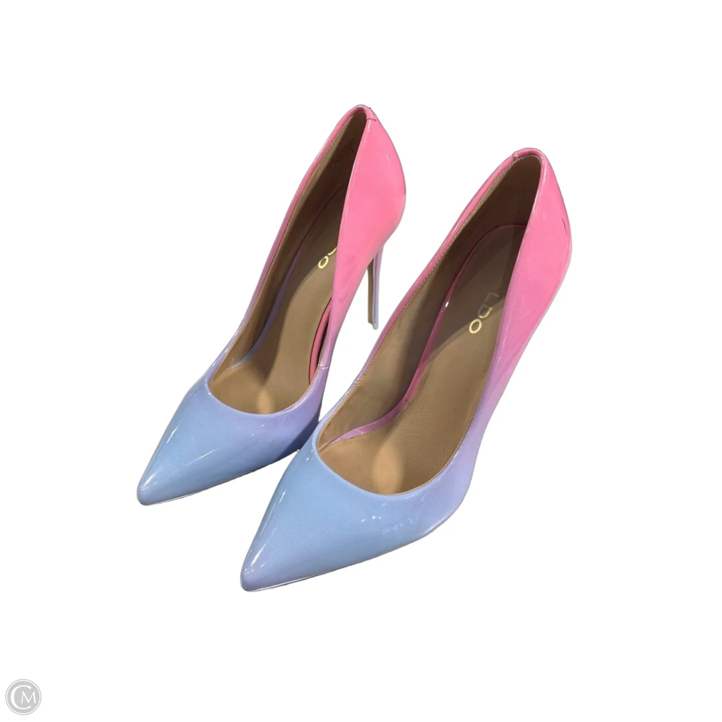 Shoes Heels Stiletto By Aldo In Blue & Pink, Size: 8