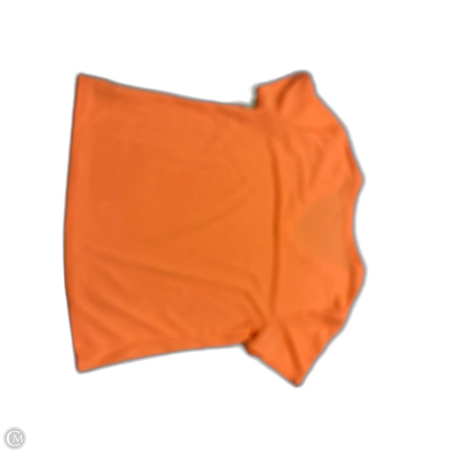Athletic Top Short Sleeve By Athletic Works In Orange, Size: L