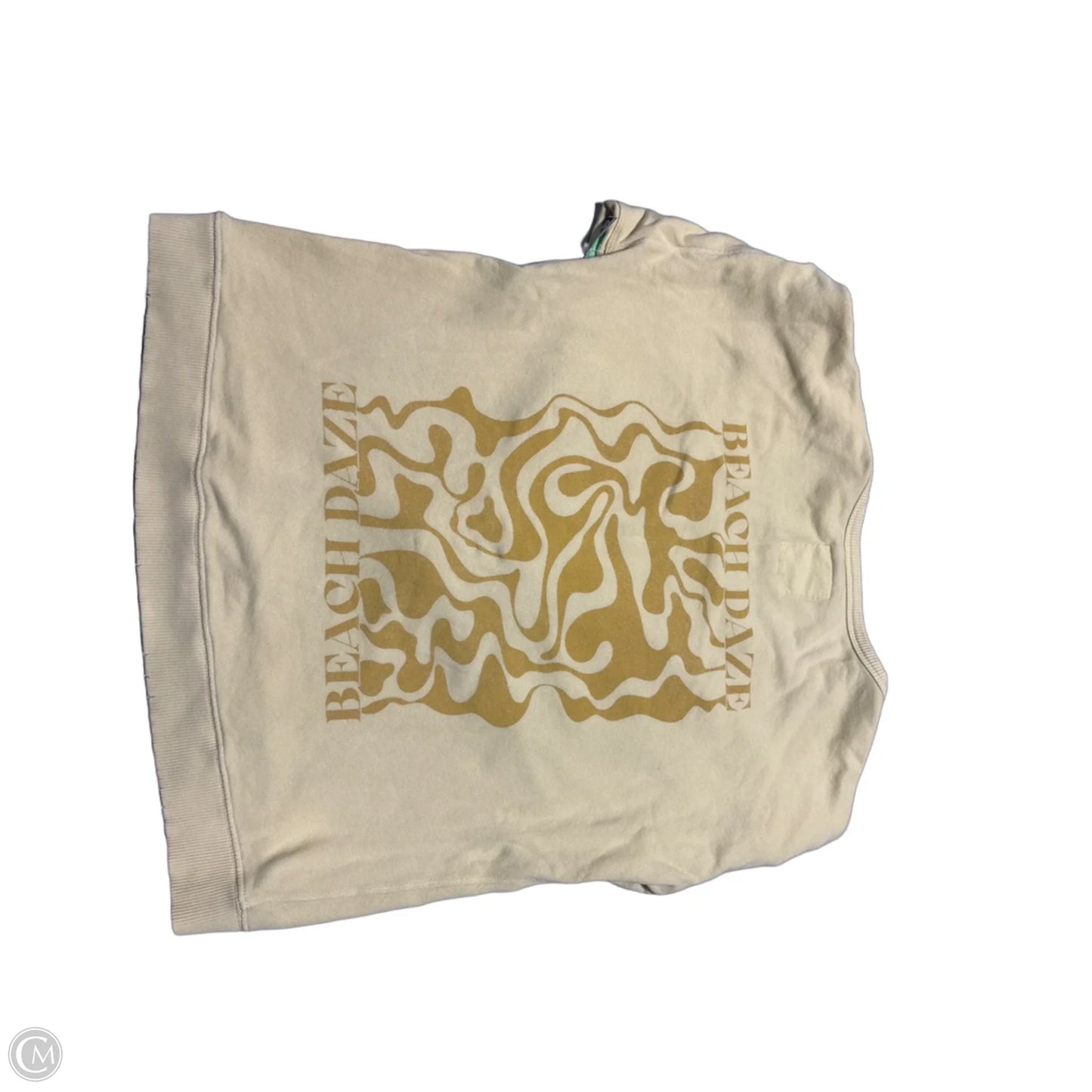 Top Long Sleeve By Aerie In Yellow, Size: S