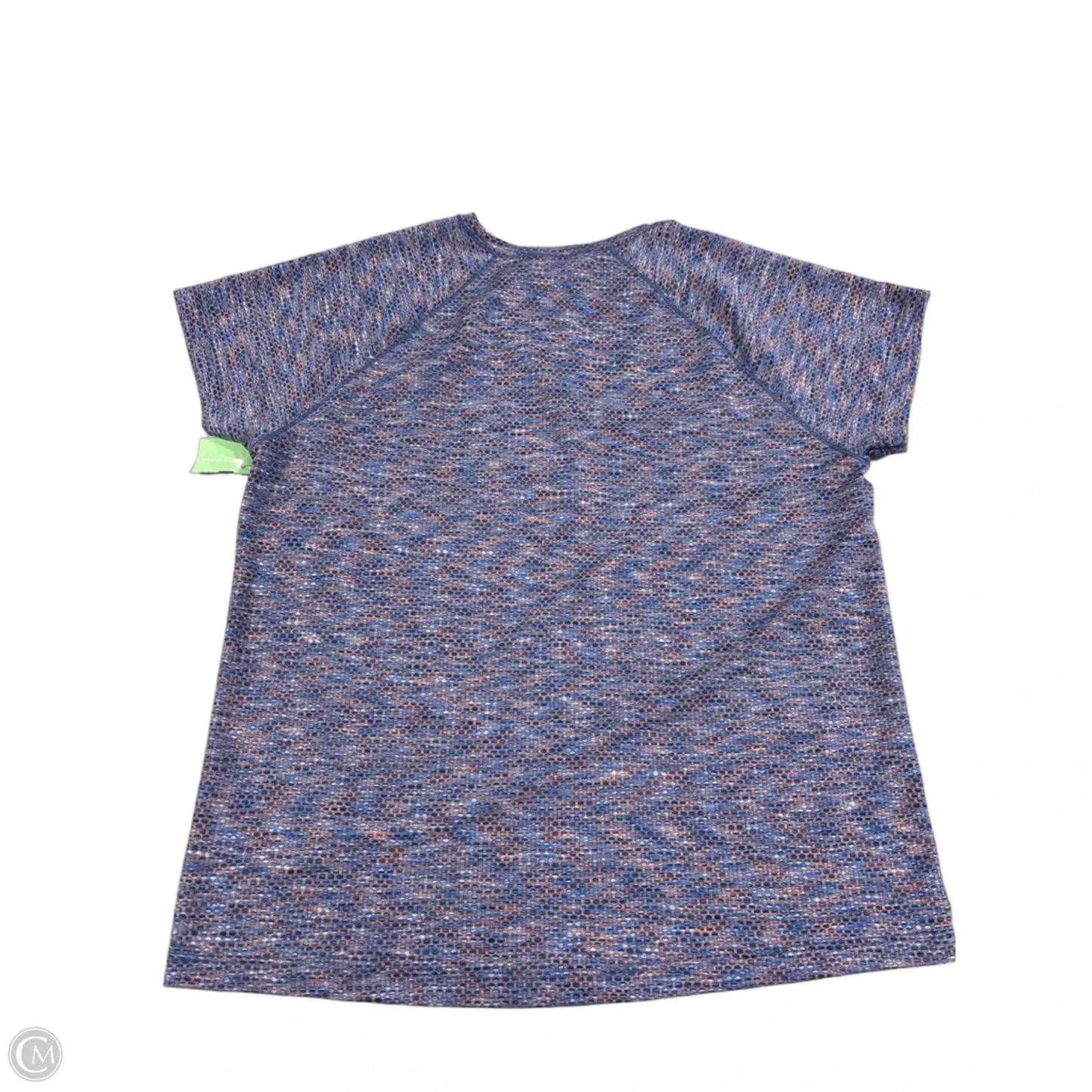 Athletic Top Short Sleeve By Athleta In Blue, Size: M