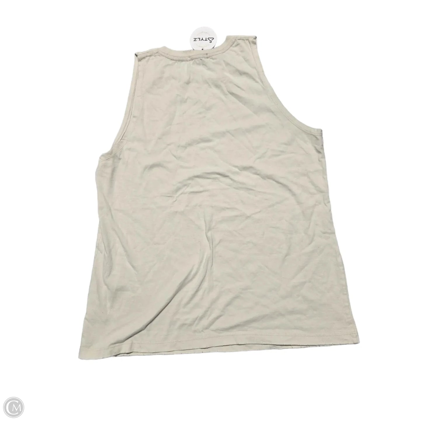 Tank Top By Zutter In Tan, Size: L