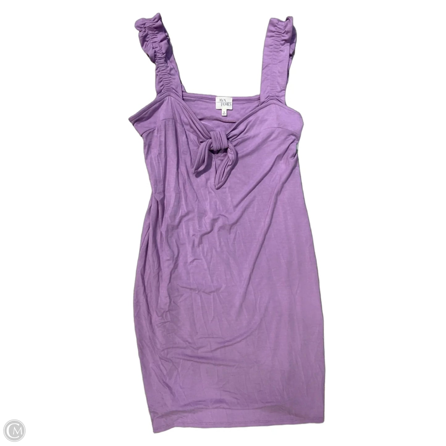 Dress Casual Short By Ava James In Purple, Size: S
