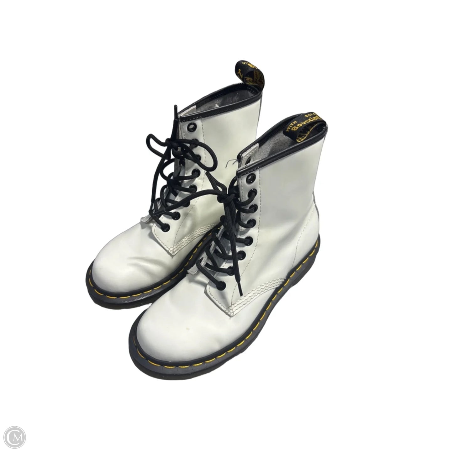 Boots Ankle Flats By Dr Martens In White, Size: 7
